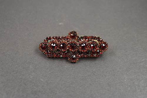 Antike granatbrosche mit - antike,