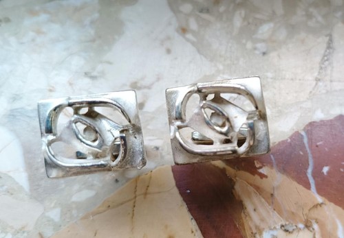 Antike silber manschetten - silber,