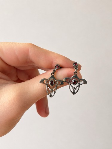 Antike jugendstil ohrringe - jugendstil,