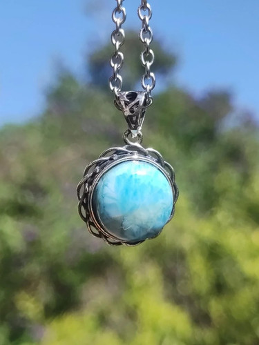 Larimar vintage edelstein - larimar, a