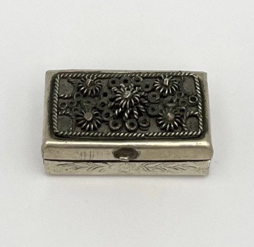 Seltene pillendose silber - seltene,