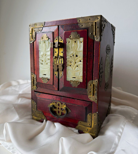 Vintage schmuckschatulle aus - vintage,