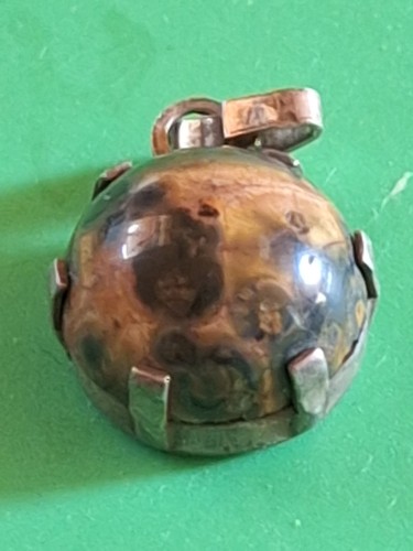 Art deco anhänger mit stein - deco,