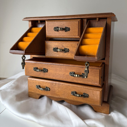 Vintage schmuckschatulle - vintage,