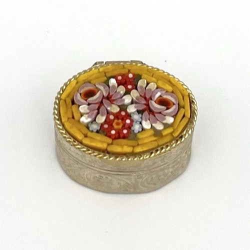 Millefiori pillendose vintage - millefiori,
