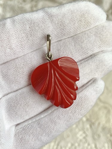 Antik bakelit catalin charm - bakelit,