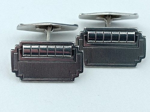 Manschettenknöpfe silber art - manschettenknöpfe,