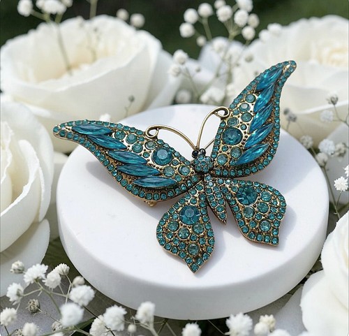 Brosche schmetterling - brosche,