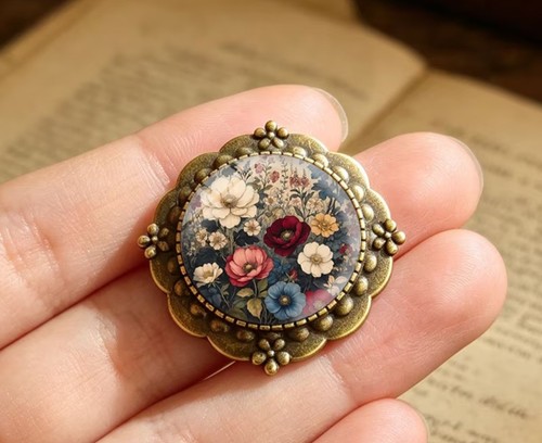 Wunderschöne vintage brosche - wunderschöne,