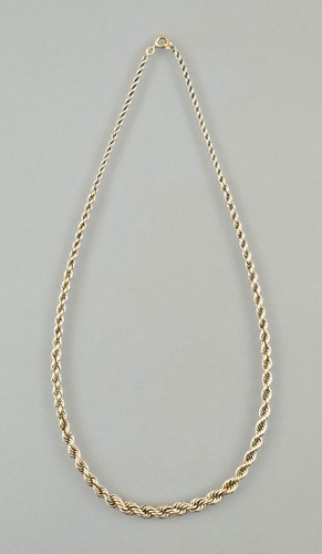 Vergoldetes collier antik - vergoldetes,