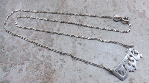 Tolle alte silber - tolle, kette