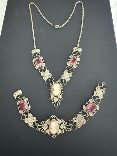 Viktorianisches schmuckset - viktorianisches,