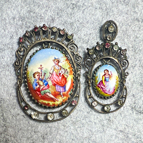Antike schmuck parüre 1900 - antike,