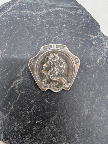 Antike jugendstil brosche - antike,