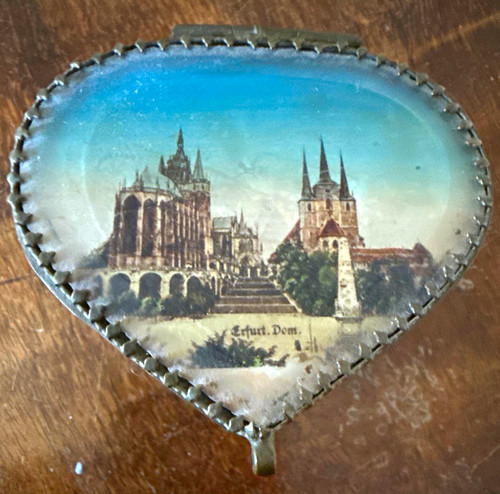 Herzförmige schmuckschatulle - herzförmige,