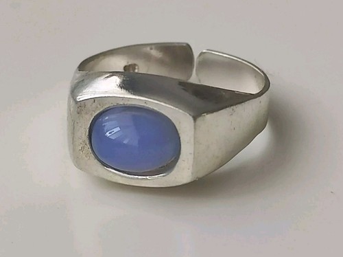 Antiker ring mit blauen - antiker,