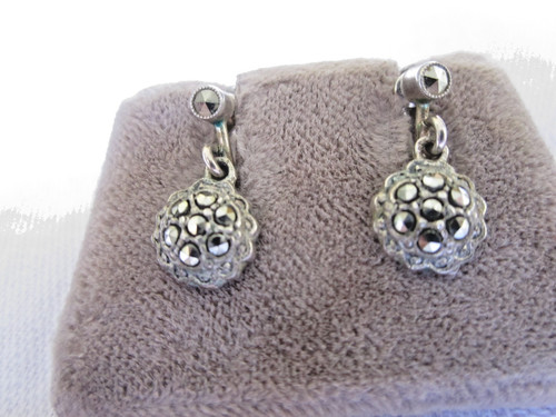 Antik ohrringe silber 835 - 835, aus