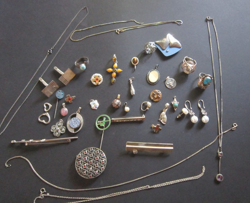 Konvolut silber schmuck 800 - konvolut,
