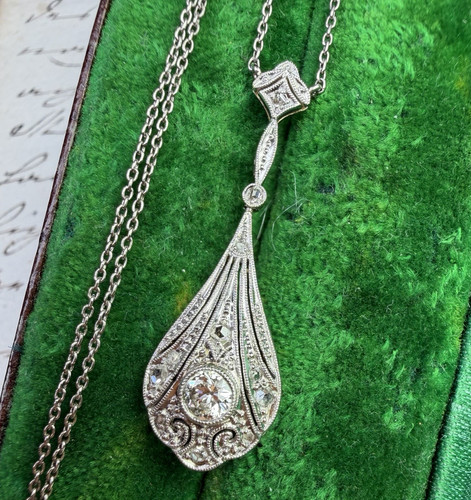 Collier 585 gold platin - gold,, platin,