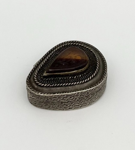 Seltene pillendose silber 900 - seltene,
