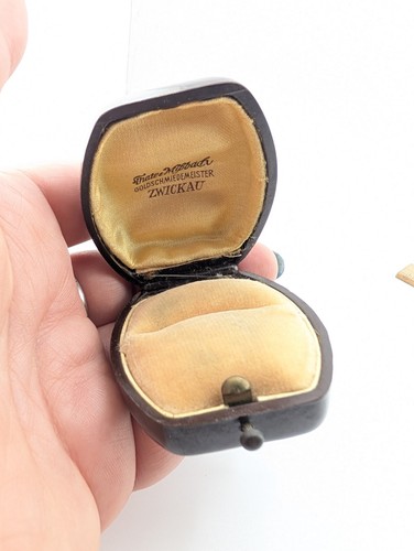 Altes bakelit etui ring - altes,