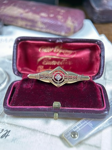 Jugendstil brosche wilhelm - jugendstil,