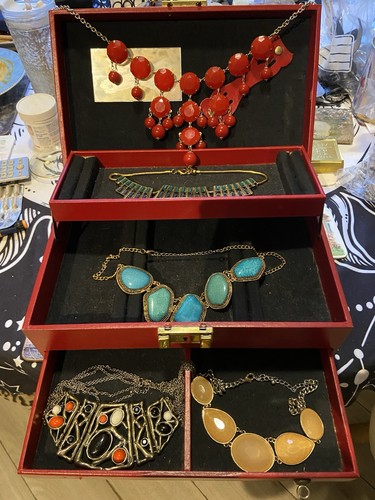 Halsketten vintage modeschmuck - vintage,