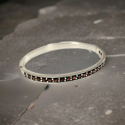 Granat armreif antik 835 - granat,