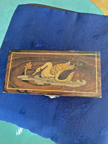 Schmuckschatulle holz antik