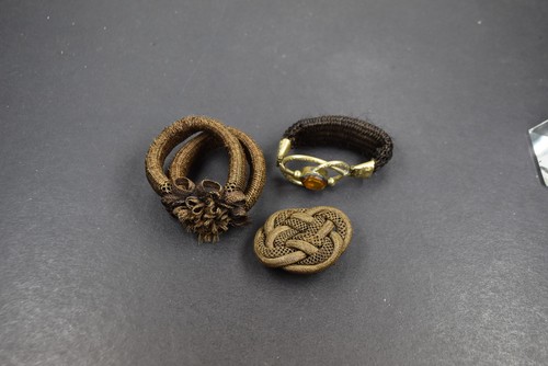 Teile antiker haarschmuck - teile,