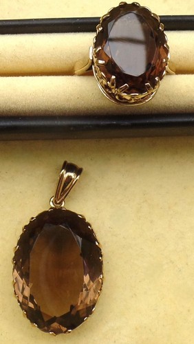 Schmuck set - schmuck, (ring+anhänger)