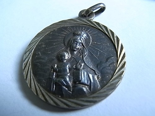Antik silber anhänger mit - antik,